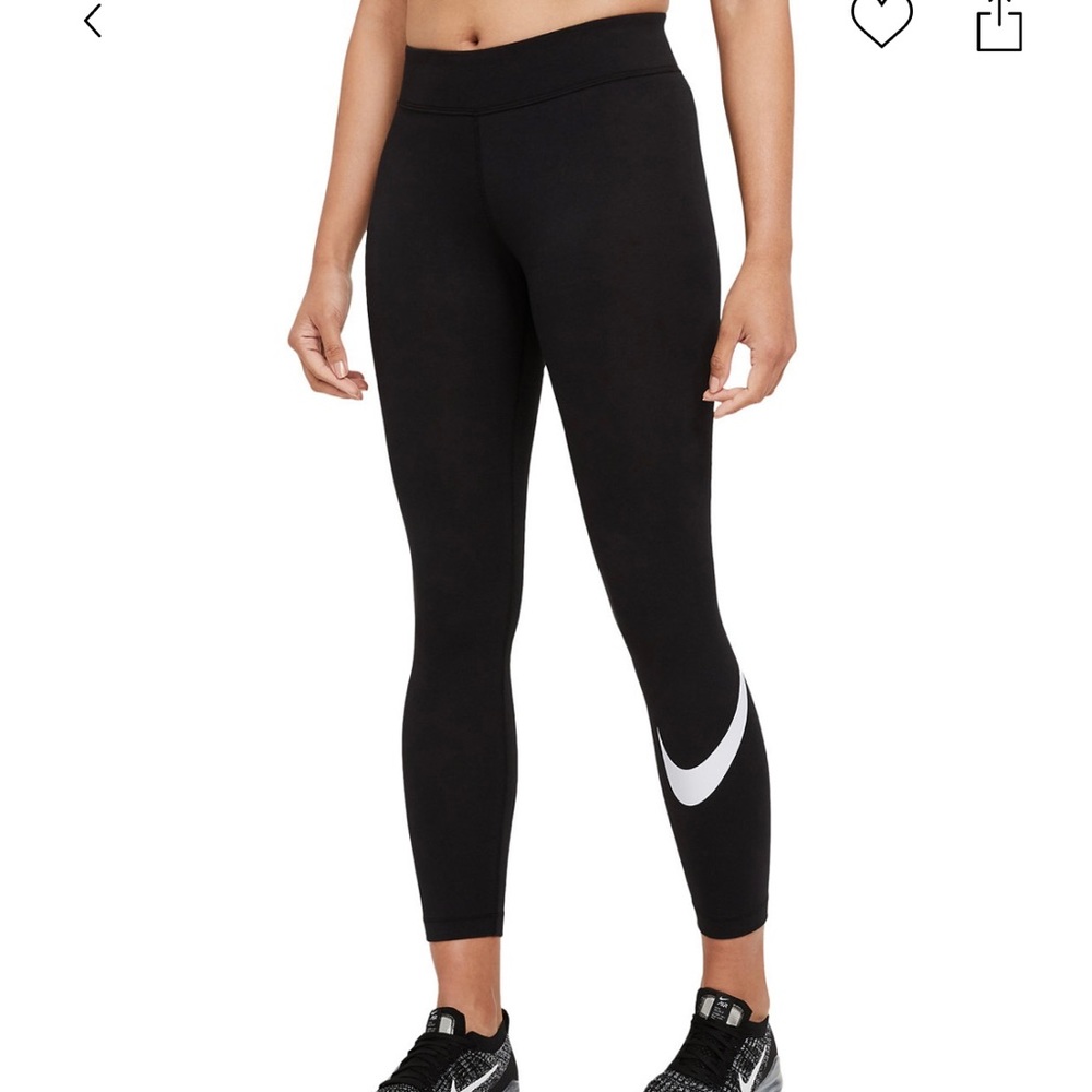 Nike Logo 7/8 Length Leggings